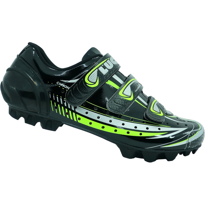 Чоловічі велосипедні туфлі LUCK Master, 45 EU, чорні