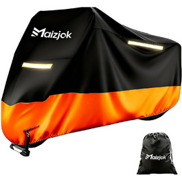 Захисний чохол для мотоцикла Maizjok Outdoor - водонепроникний, 210D, XXL (275x105x125 см)