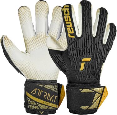 Воротарські рукавички Reusch Attrakt Freegel Gold X Glueprint з підтримкою пальців, унісекс, для дорослих