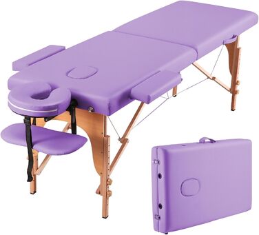 Складаний масажний стіл BODIOO для тату, косметології та SPA з регулюванням висоти та аксесуарами