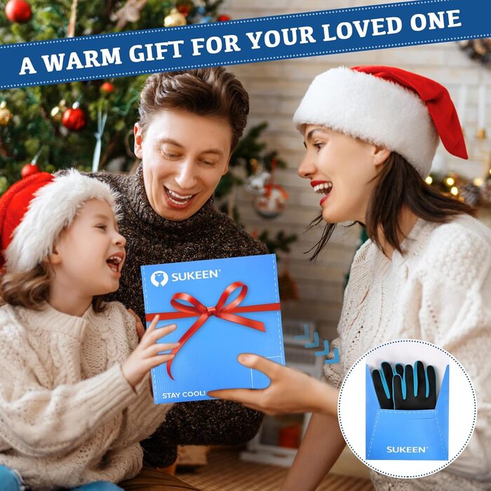 Дитячі рукавички Softshell Зимові водонепроникні рукавички для спорту, їзди на велосипеді та верхової їзди. Теплі рукавички для дівчаток та хлопчиків (M, чорний/синій)