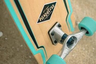 Лонгборд Mindless Surf Skate для дорослих, 9.5', чорний