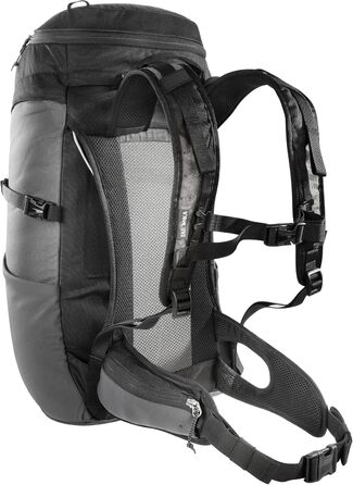 Рюкзак Tatonka Hike Pack 32 л з вентиляцією спини та дощовиком, легкий туристичний рюкзак для походів, чорний/сірий