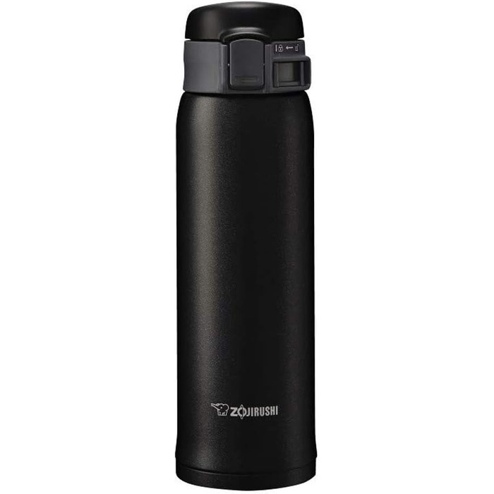 Термочашка Zojirushi з нержавіючої сталі, матова чорна, 1 шт.