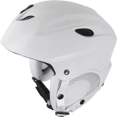 Лижний шолом M-Wave UNIVERSAL, розмір L, білий, матовий (58-59,5 см)