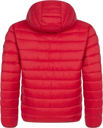 Чоловіча зимова куртка Geographical Norway: тепла, з підкладкою, для активного відпочинку, з капюшоном, червона (XXL)