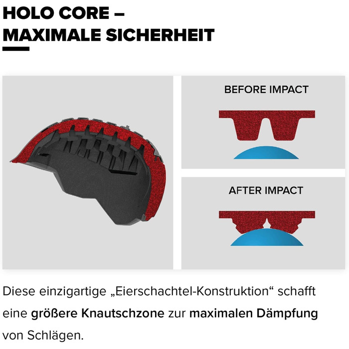 Лижний шолом ATOMIC Savor Visor Stereo з візором, червоний, максимальна амортизація, система вентиляції Aircon, дзеркальне покриття для чіткого огляду