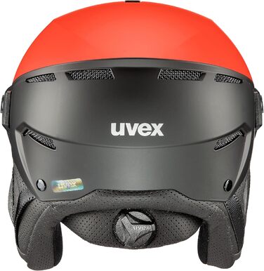 Гірськолижний шолом uvex Instinct Visor з візором, жіночий та чоловічий, регулювання розміру