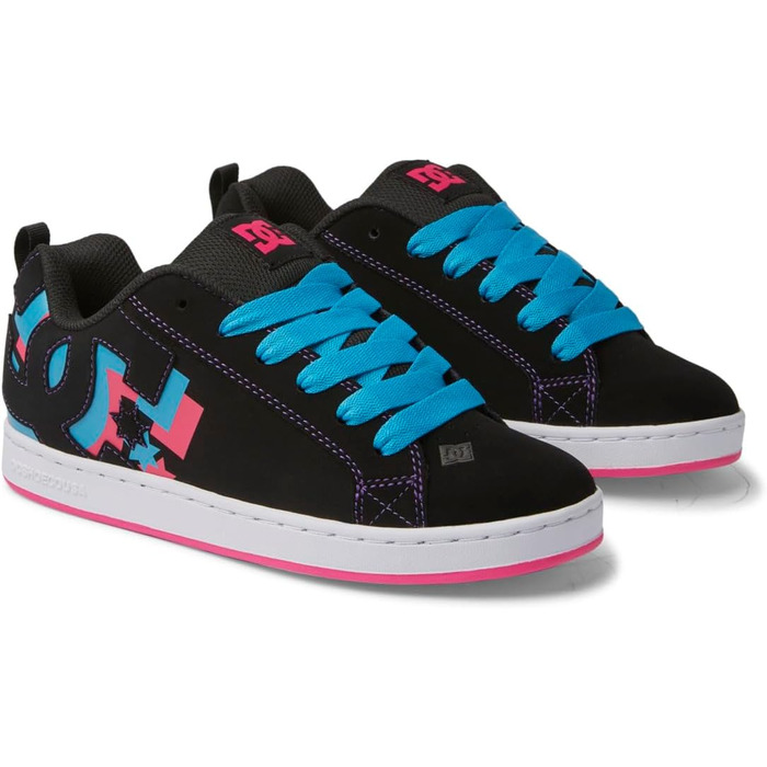 Жіноче кед DC Court Graffik - повсякденне скейт-взуття (37 EU, Neonlichter)