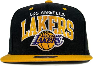 Кепка Mitchell & Ness Team Arch Snapback NBA Los Angeles Lakers, універсальний розмір