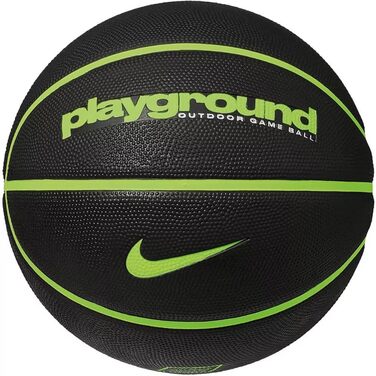 Баскетбольний м'яч Nike Everyday Playground 6, чорний/салатовий, універсальний, для дорослих