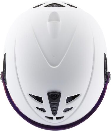 Лижний шолом Uvex HLMT 300 Vario, 55-58 см, білий матовий, фотохромна лінза