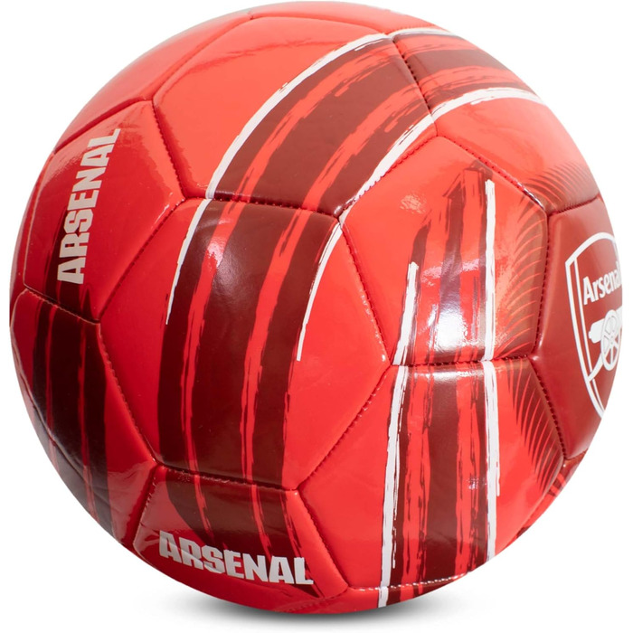 М'яч для футболу Hy-Pro Arsenal F.C. | Розмір 5, Тренувальний, Матчевий, Офіційно ліцензований товар, для дітей та дорослих