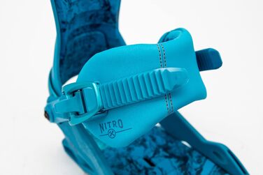 Кріплення для сноуборду Nitro Team '22 чоловічі, універсальні, фристайл, фрірайд, синій