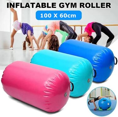 Килимок для гімнастики Dicke Turnen: 2м, 3м, 4м, 5м, 10/20см, 300х100х15см, 100х60см. Нековзкий, для дому, тренувань, йоги, фітнесу. Зелений, Синій