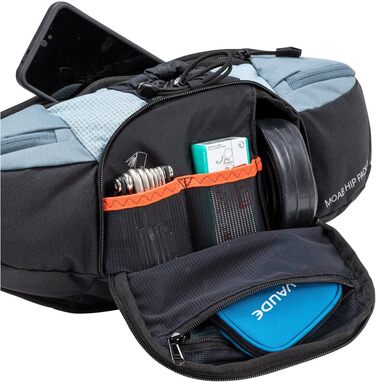 Поясна сумка VAUDE Moab Hip Pack 4 Nordic Blue, універсальна, для спорту та активного відпочинку