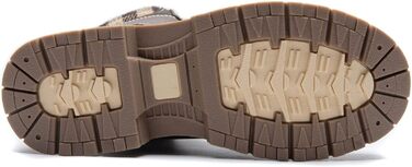 Черевики для туризму та зимові черевики ANJOUFEMME для жінок, водонепроникні та теплі зимові черевики для активного відпочинку, трекінгу та зимових прогулянок (42 EU, Коричневий)