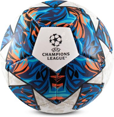 Футбол Ліги Чемпіонів УЄФА: білий, синій, зелений (блакитний, оранжевий)