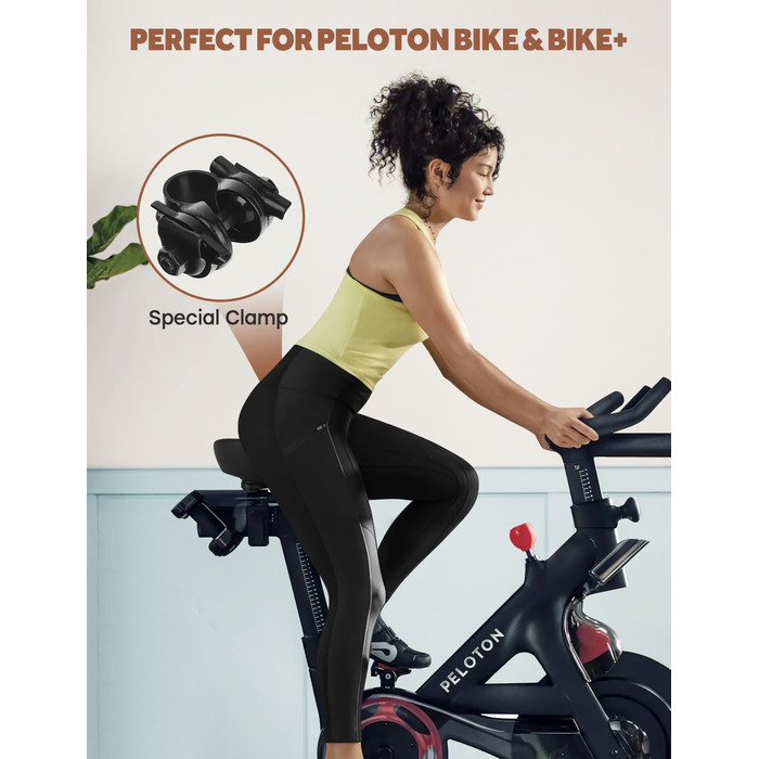 Надвелике велосипедне сидіння для Peloton Bike & Bike+ – комфортне замінне сидіння для чоловіків та жінок, широке велосипедне сідло, сумісне з аксесуарами Peloton, для тренувальних, електро- та круїзерних велосипедів (Чорний)