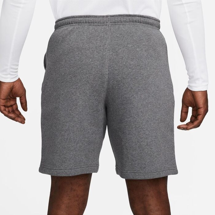 Чоловічі футбольні шорти Nike Park 20 Fleece, сірі (Charcoal Heather), розмір XL