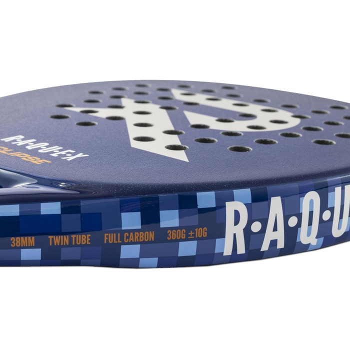 Ракета для падел Raquex Eclipse Carbon: для початківців та професіоналів, унісекс, 360г, піна Eva 15 ImpactCore