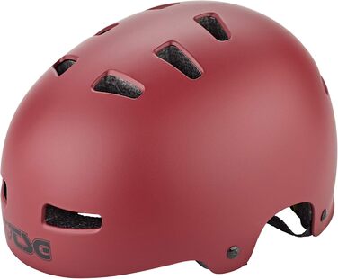 Шолом для BMX/Дьорт TSG Evolution, сатиновий бордовий, S/M