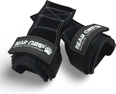 Ремінь/гачок для важкої атлетики BEAR GRIP Multi-Grip, міцний, з натуральної шкіри