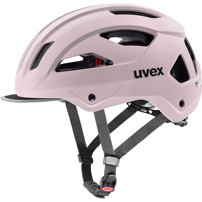 Велосипедний шолом uvex Stride Style універсальний, міцний, з індивідуальним регулюванням розміру, безпечний та багатофункціональний