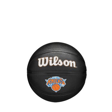 Міні-баскетбольний м'яч Wilson NBA Team Tribute New York Knicks, розмір 3, чорний