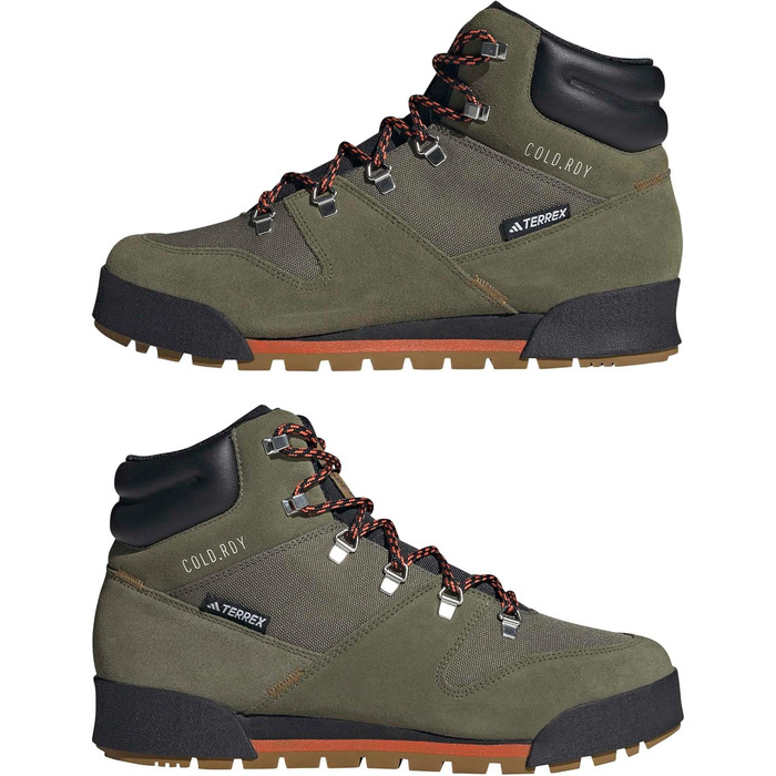 Черевики для хайкінгу adidas Terrex Snowpitch Cold.RDY (40 EU, Olive Strata Bronze Strata Orange)