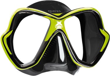 Маска для дайвінгу Mares X-Vision, універсальна, чорна