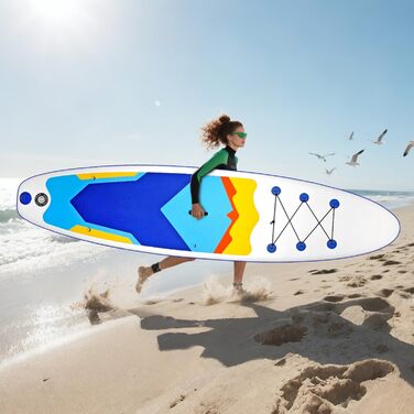 SUP дошка SUDOO надувна 300x76x15 см, 6