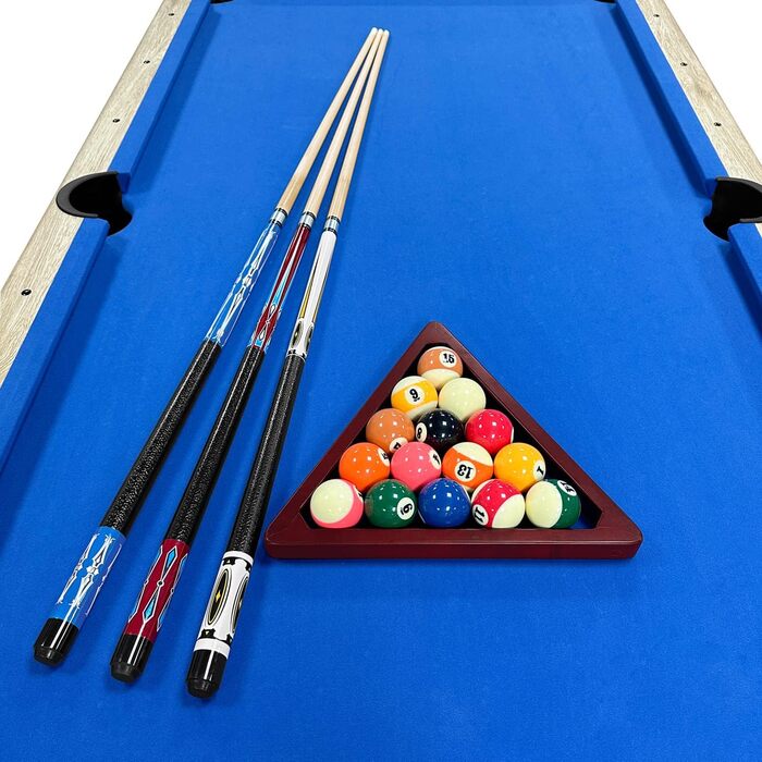 Набір з 2 київ для більяру Moyan, 58'' (147 см), 2 частини, дерево (клен)