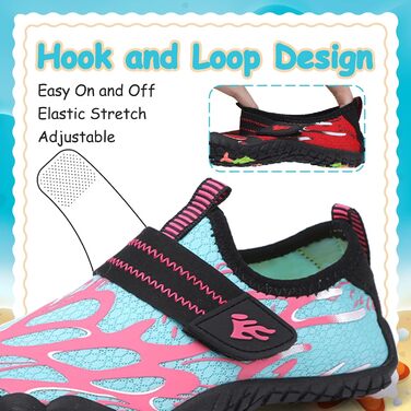 Дитячі аквашузи Hanani для плавання та відпочинку на пляжі (30 EU, Місячне світло)