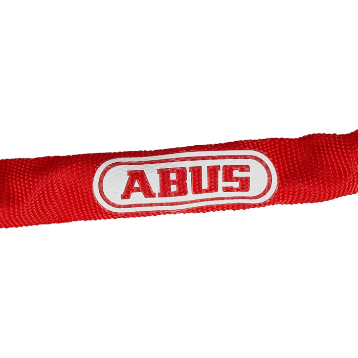 Ланцюговий замок ABUS Steel-O-Chain 4804C зі спеціальної сталі, кодовий, рівень безпеки 3 (Червоний, 75 см)