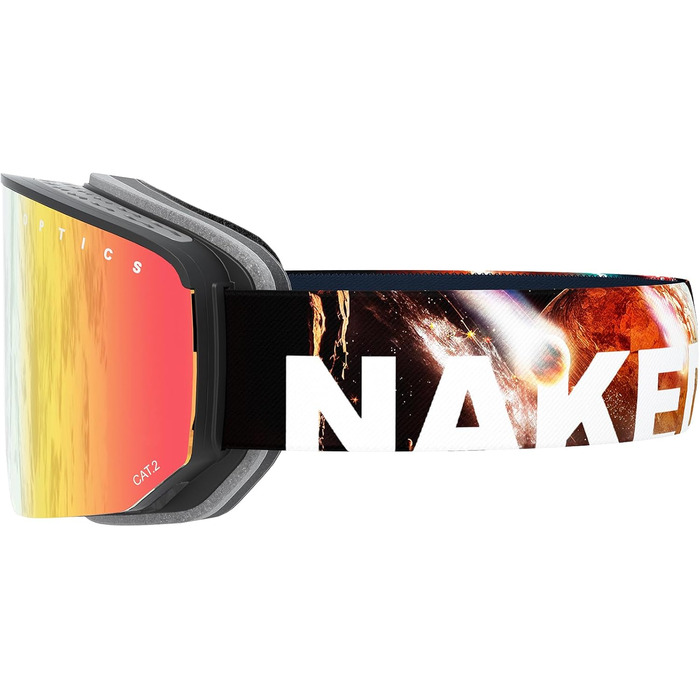 Гірськолижна маска NAKED Optics NOVA з змінними лінзами для чоловіків і жінок, для сноуборду та лиж, для поганої погоди, сумісна з окулярами, SpaceBears