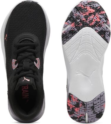 Кросівки для бігу PUMA Disperse XT 3 унісекс, чорні з рожевими акцентами, розмір 39 EU
