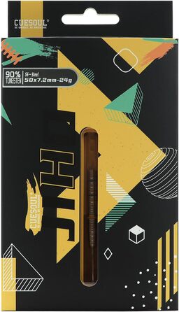 Дартс-набір CUESOUL JIHO S1-S8, 90% вольфрам, сталева вістря, 21/22/23 г, уніфікований ROST T19 Flight