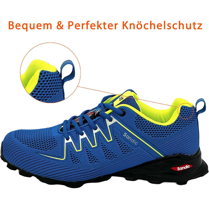 Чоловічі та жіночі трекінгові кросівки для хайкінгу та бігу. Зручні кросівки для активного відпочинку. Колір: чорний, зелений. Розмір: 43 EU