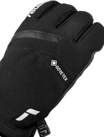 Гірськолижні рукавички Reusch Gore-TEX унісекс, чорно-білі, Softshell, розмір 8.5