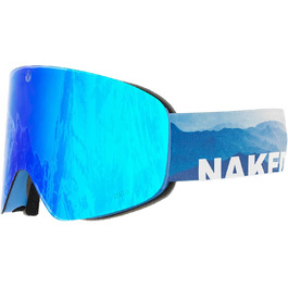 Снігові окуляри NAKED Optics TROOP EVO з змінними лінзами для лиж і сноуборду, унісекс, для поганої погоди, преміум-якість