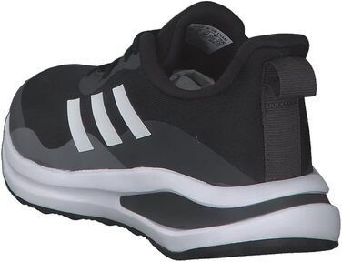 Дитячі кросівки adidas Fortarun K для тренувань (30 EU, чорний/білий/сірий)