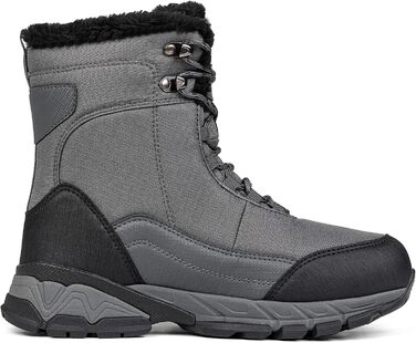 Чоботи зимові чоловічі SHULOOK, водонепроникні, теплі, для снігу, піших прогулянок, роботи, кемпінгу, 42 EU, сірі