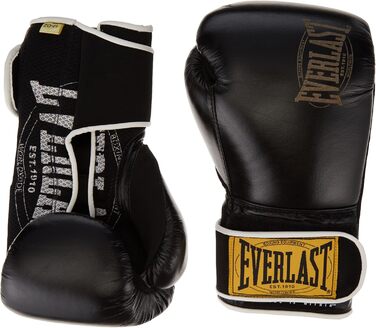 Боксерські рукавички Everlast 1910 Classic чорні 16oz, унісекс, для тренувань