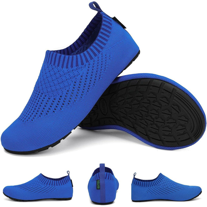 Чоловічі та жіночі аквашузи SAGUARO для плавання та відпочинку на природі, швидковисихаючі, розмір 37-47 EU (46/47 EU, Saphir)