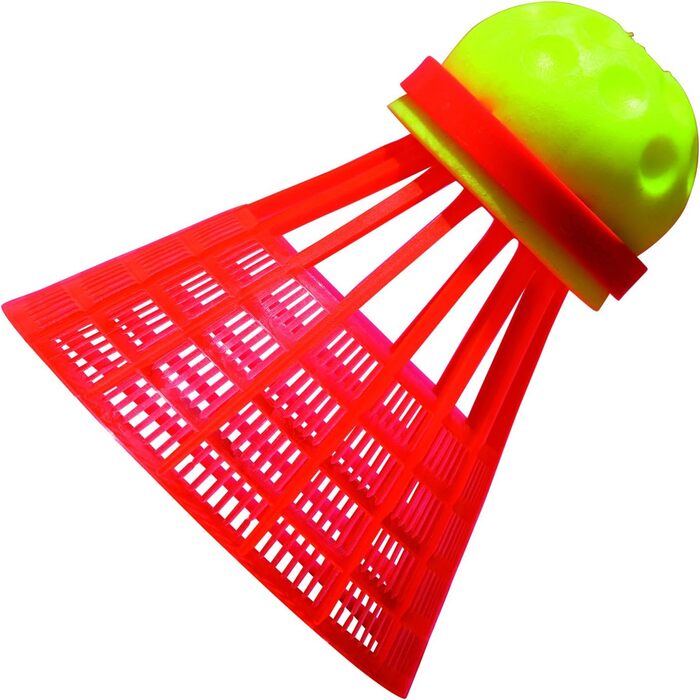 Дитячий набір Speedminton Junior Set – оригінальний набір для спідбадмінтону/кросмінтону з 2 воланами FUN Speeder, зелена сумка