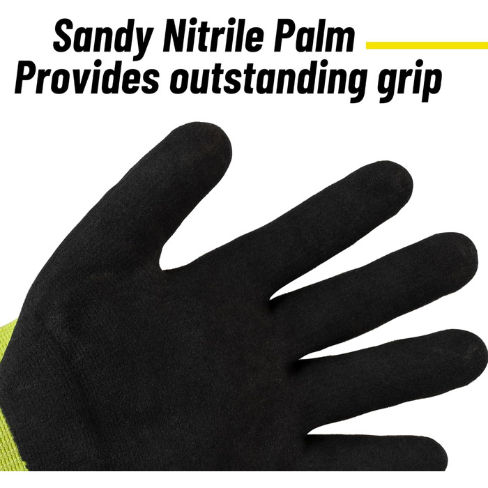 Рукавички для дайвінгу Cressi Conch Dyfiber, XL, лайм