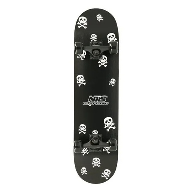 Скейтборд Skulls ABEC7 78x20 см CR3108SA Nils Extreme, PU колеса