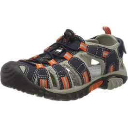 Дитячі трекінгові черевики McKinley Vapor II Jr. для туризму та прогулянок, 23 EU, блакитний, темно-синій, червоний