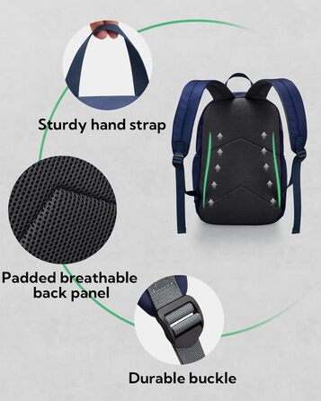 WATERFLY 20L легкий рюкзак для школи, ноутбука та подорожей – міський та трекінговий рюкзак для чоловіків і жінок